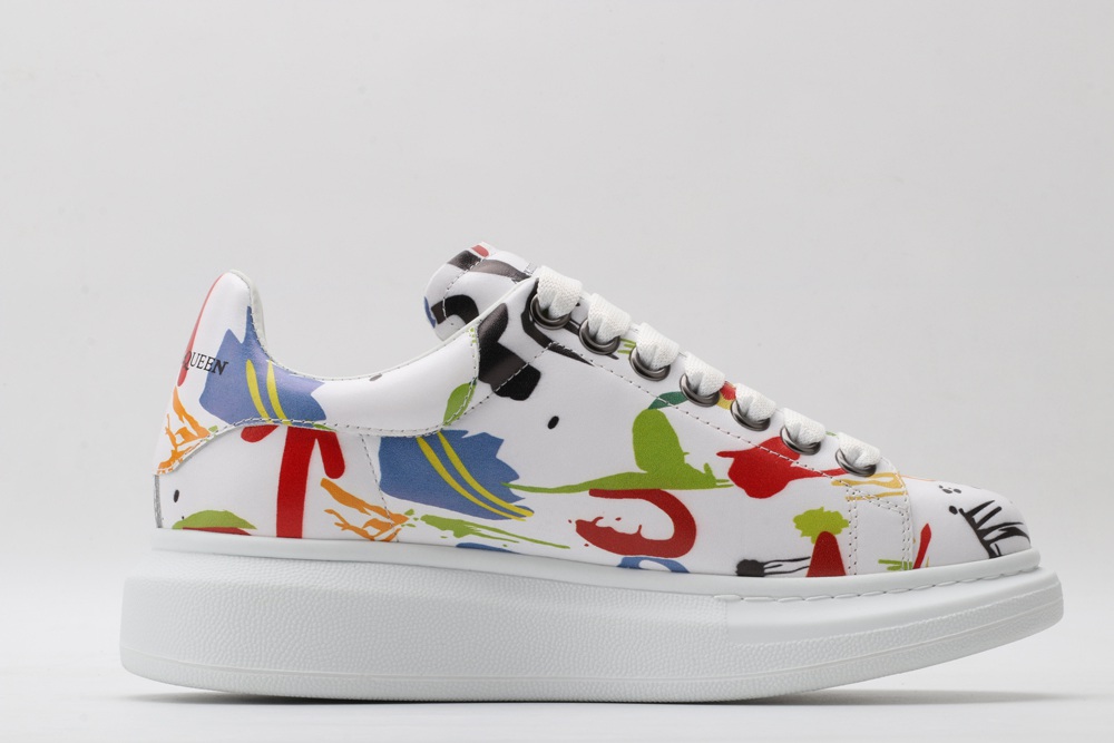 AMQ Leather Sneakers