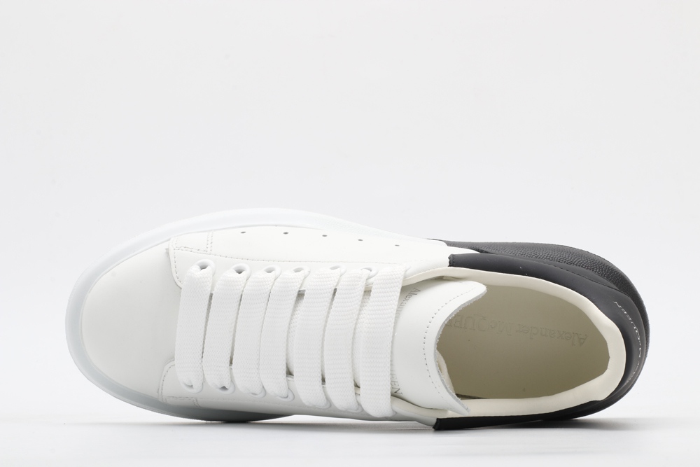 AMQ oversized sneakers with black heel