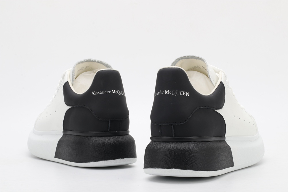 AMQ oversized sneakers with black heel