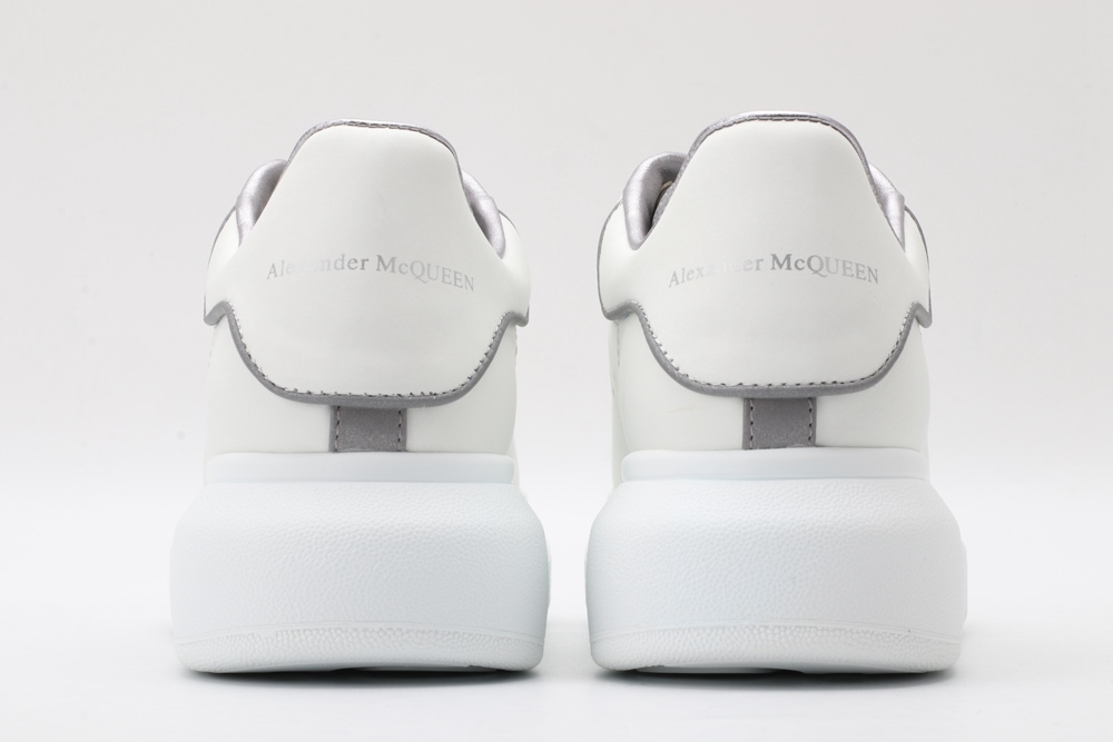 AMQ oversized white sneakers