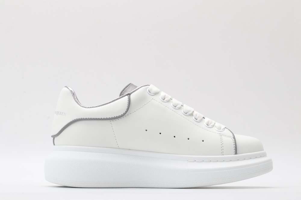 AMQ oversized white sneakers