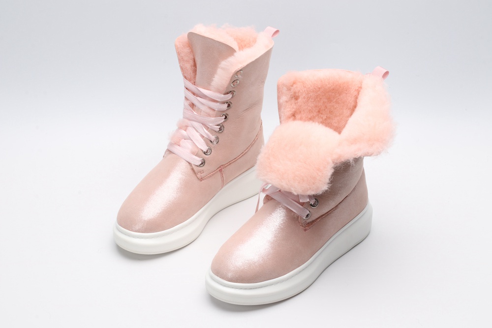 AMQ winter boots-Rose