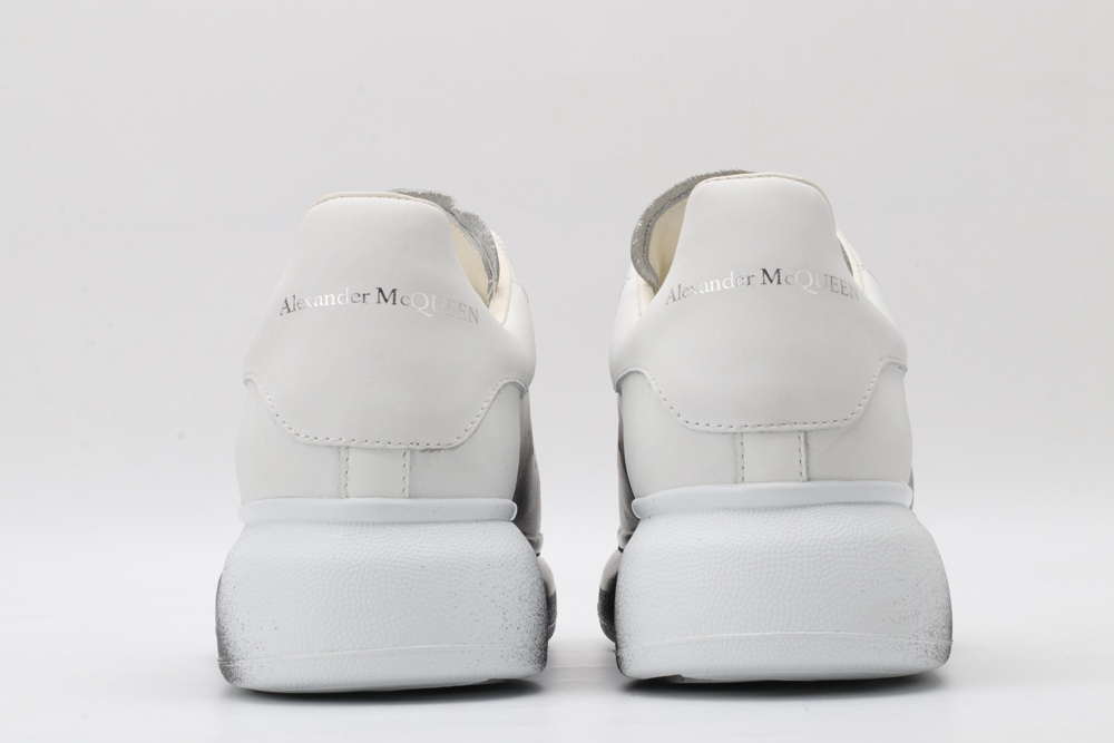 AMQ white&black oversized sneakers