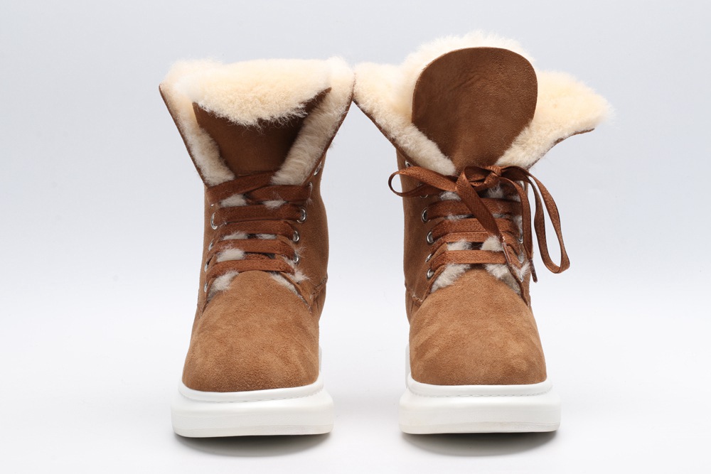 AMQ winter boots brown