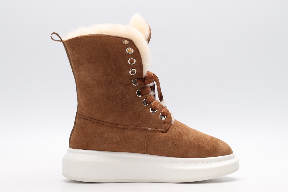 AMQ winter boots brown