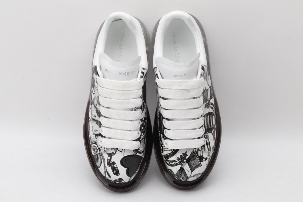 AMQ Leather Sneakers