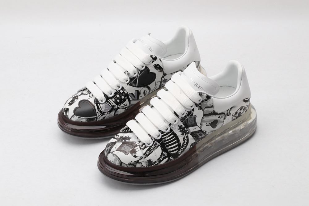 AMQ Leather Sneakers