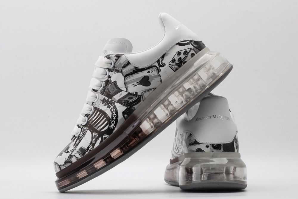 AMQ Leather Sneakers