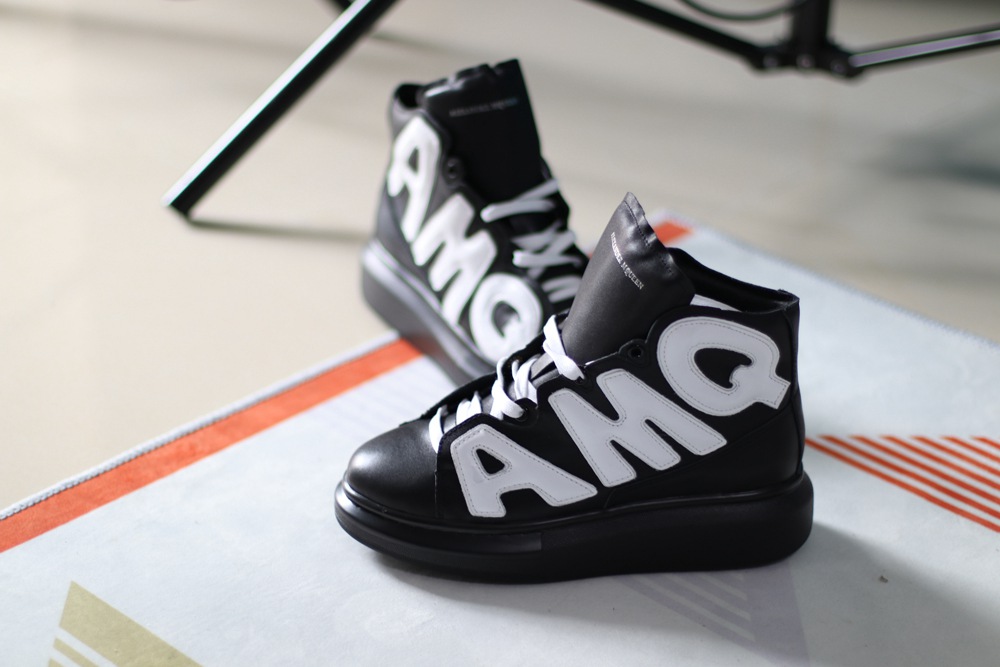 AMQ oversized sneakers black