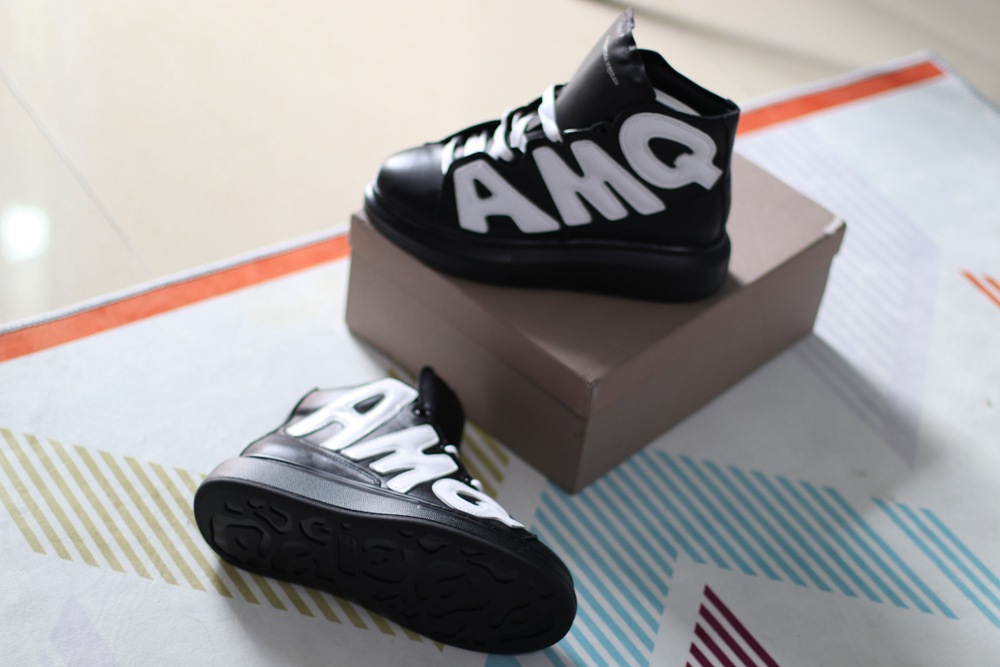 AMQ oversized sneakers black