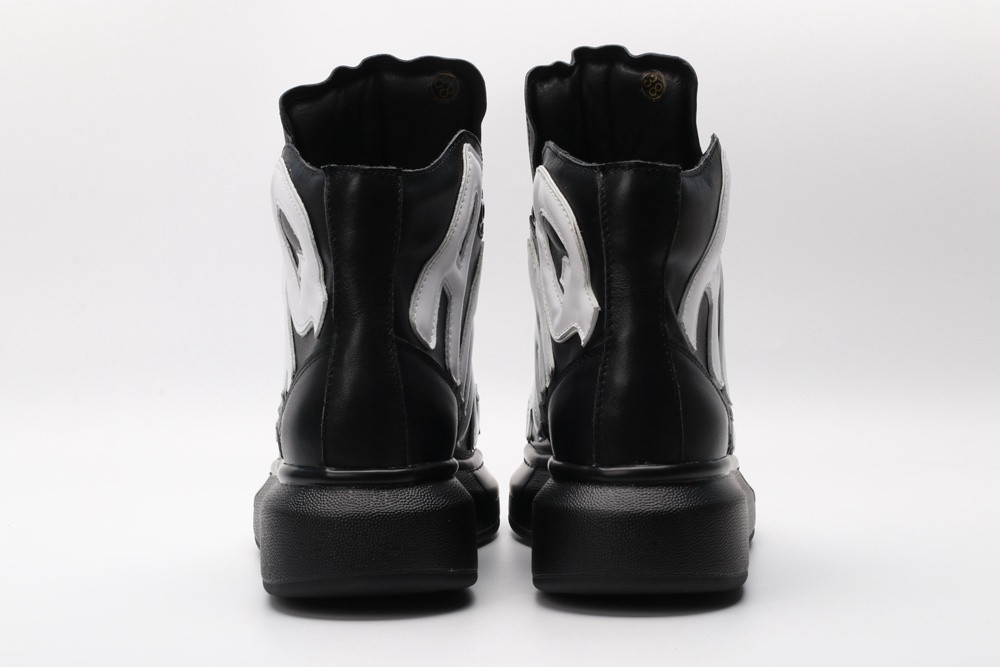 AMQ oversized sneakers black