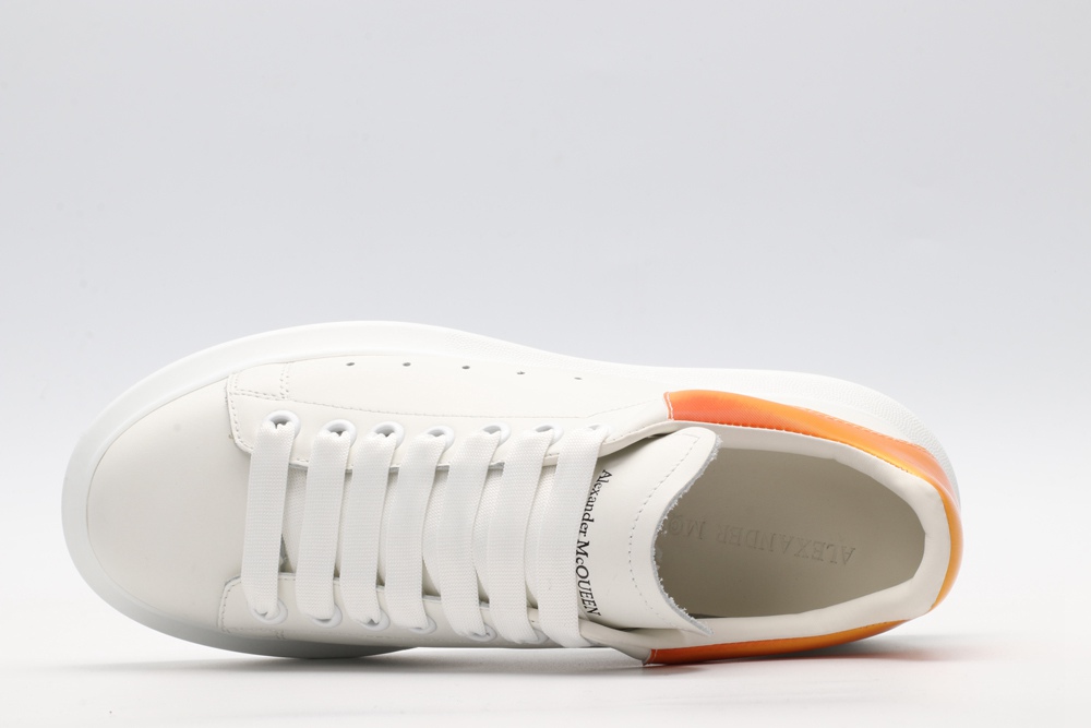 AMQ Oversized Leather Sneakers