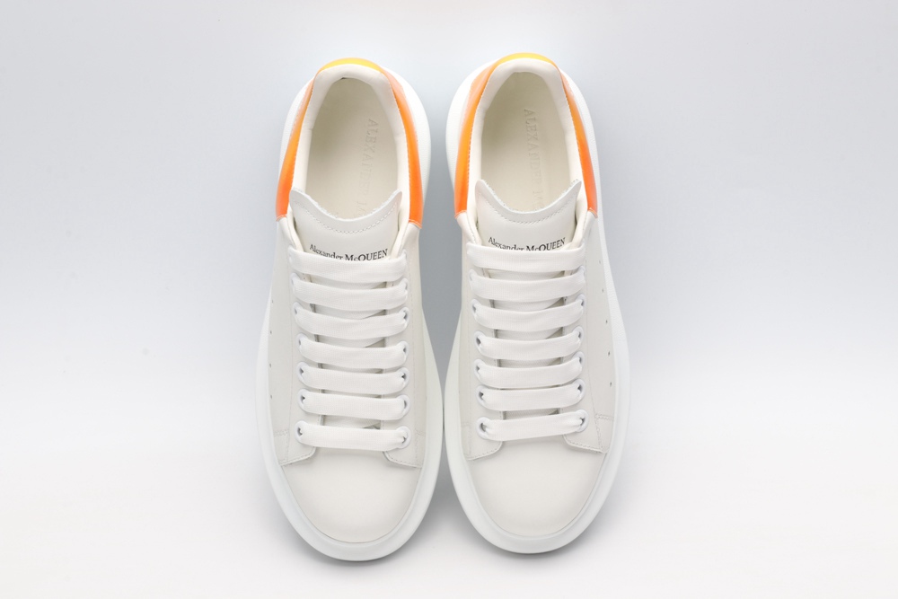 AMQ Oversized Leather Sneakers