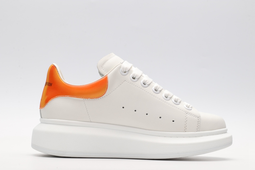 AMQ Oversized Leather Sneakers