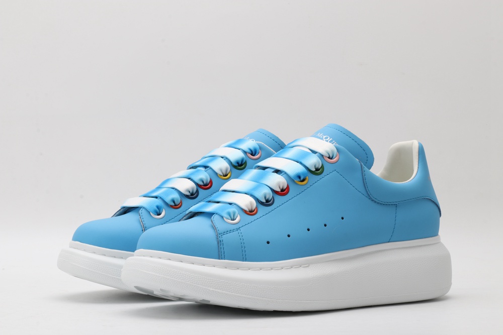 AMQ blue oversized sneakers