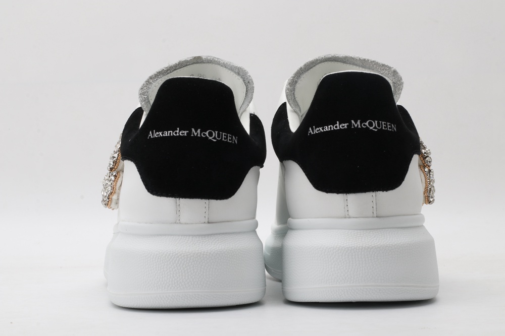 AMQ oversized sneakers with black heel