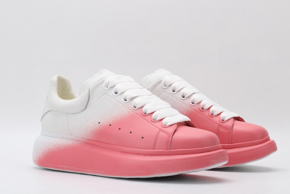 AMQ gradient oversized low-top sneakers