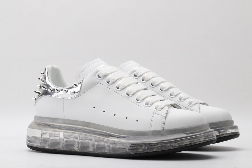 AMQ oversized sneakers with SiL*Ver rivet heel