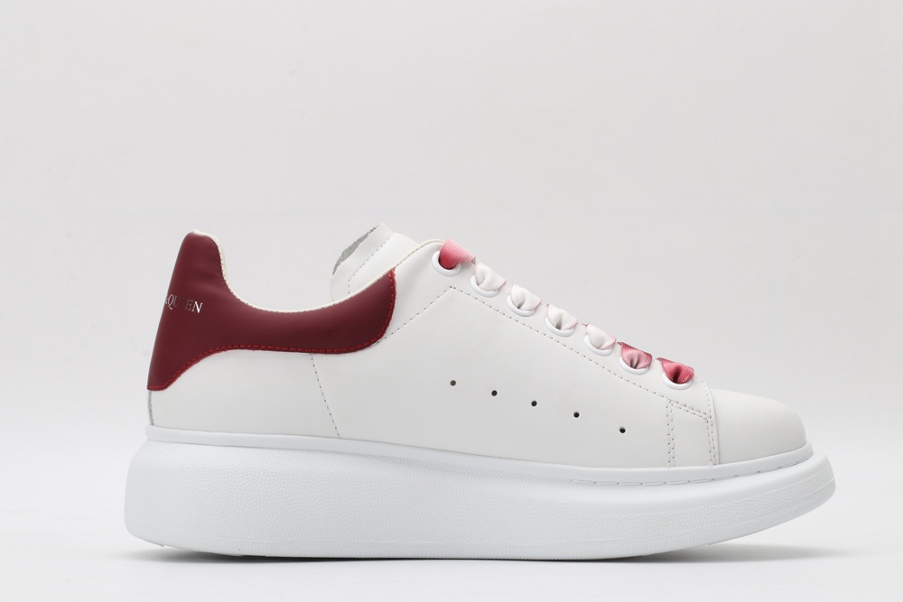 AMQ oversized sneakers with red heel