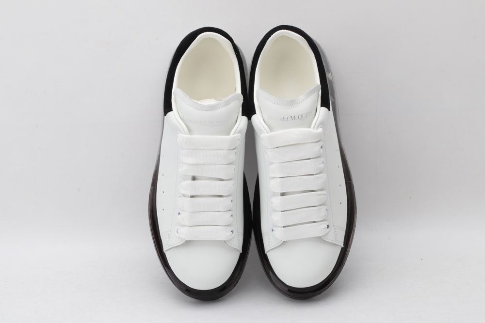 AMQ oversized sneakers with black heel