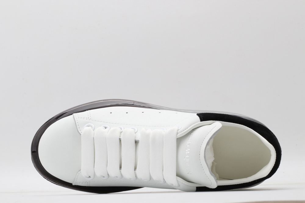 AMQ oversized sneakers with black heel