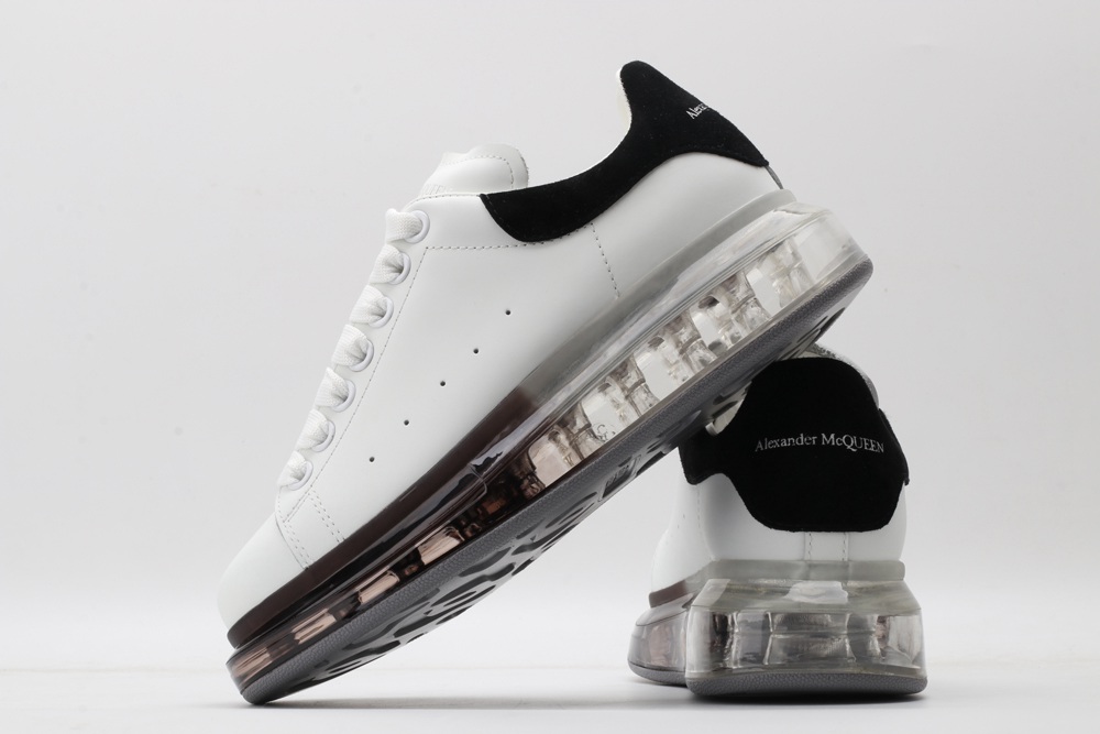 AMQ oversized sneakers with black heel