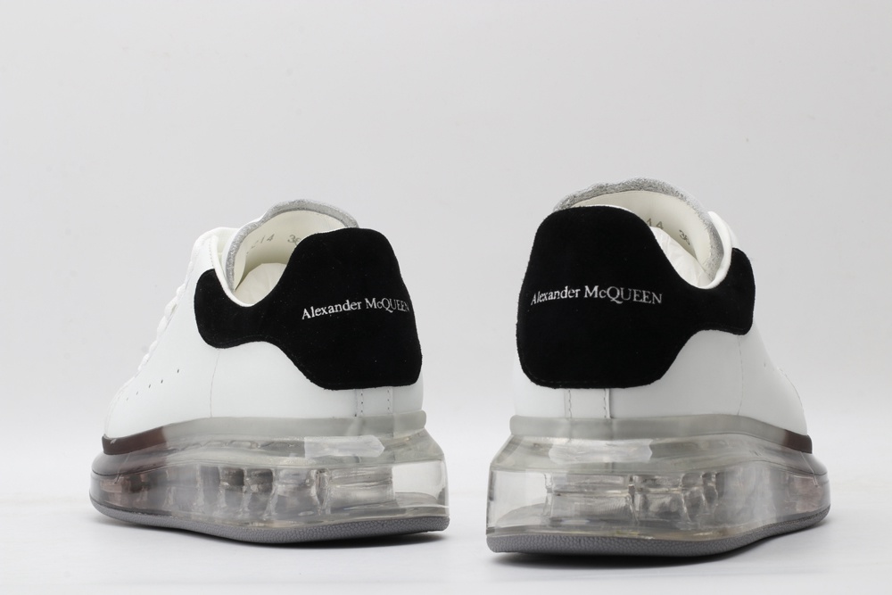 AMQ oversized sneakers with black heel