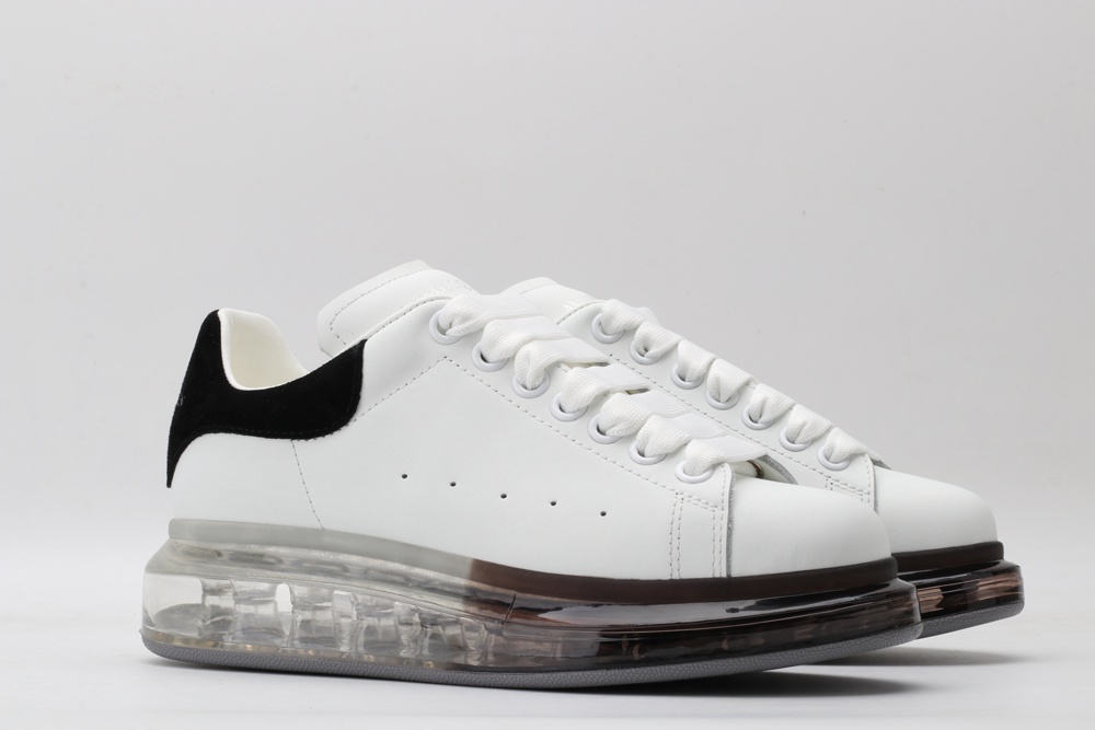 AMQ oversized sneakers with black heel