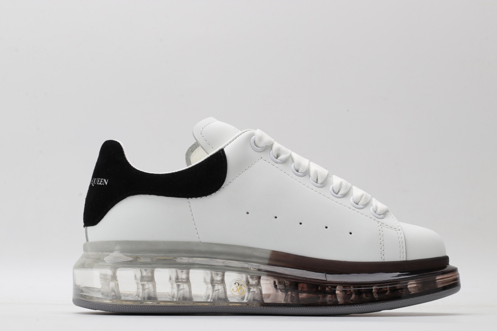 AMQ oversized sneakers with black heel