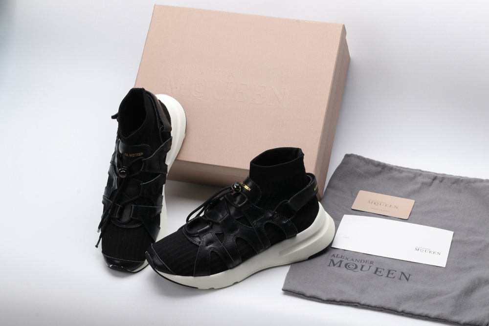 AMQ oversized sole sneakers