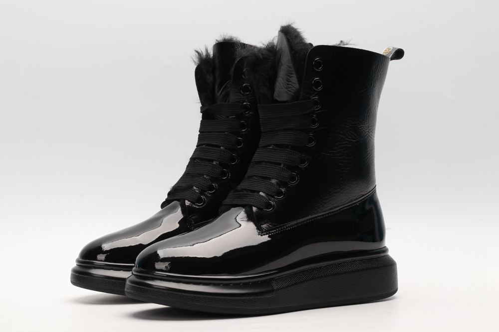 AMQ winter boots black