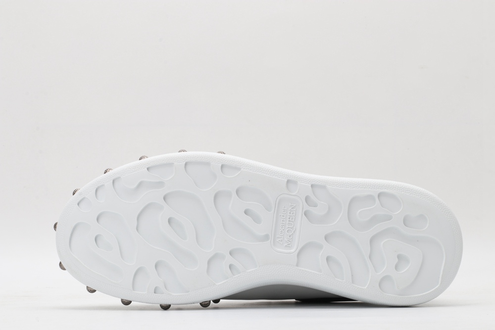 AMQ oversized sneakers with black heel