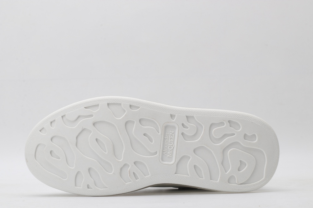 AMQ white oversized sneakers